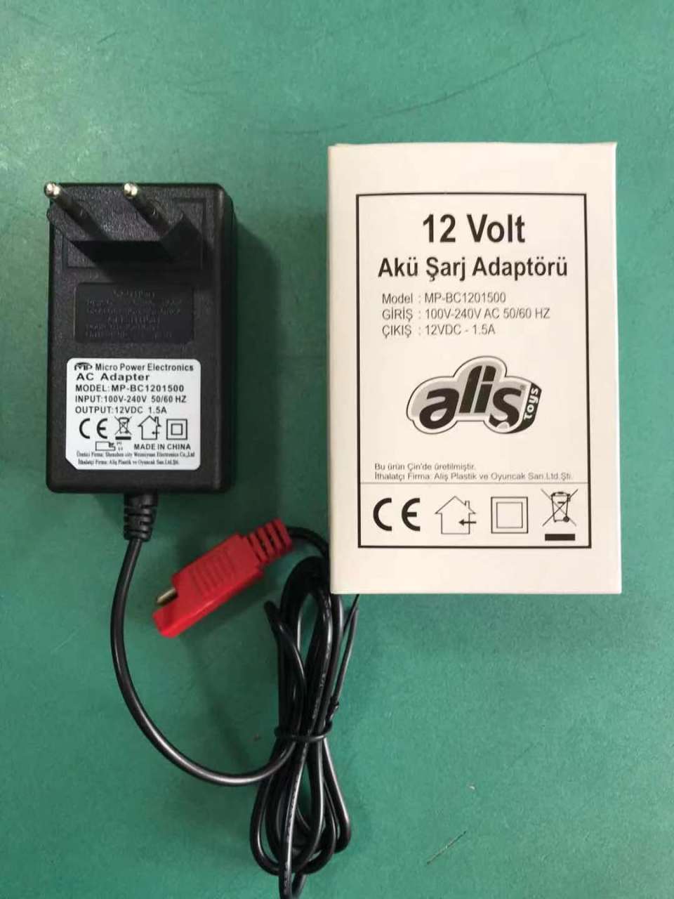 12 Volt Akü - Şarj Cihazı