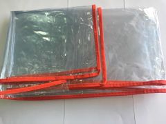 Şeffaf Saklama ve Taşıma Poşeti (PVC)